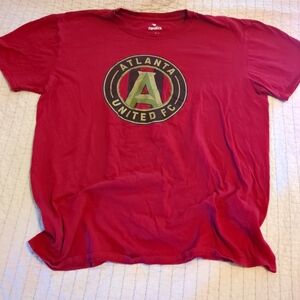Fanatics Red Atlanta United FC Short Sleeve Tee